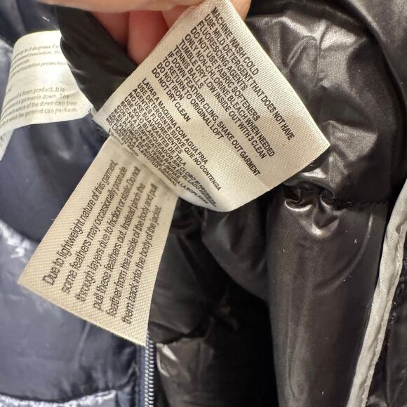 Andrew Marc Coat Womens XXL Blue Packable Lightweight Premium Down Puffer Jacket - Picture 8 of 10